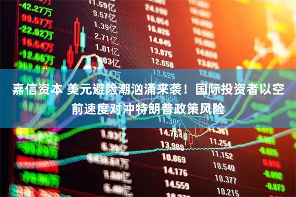 嘉信资本 美元避险潮汹涌来袭！国际投资者以空前速度对冲特朗普政策风险