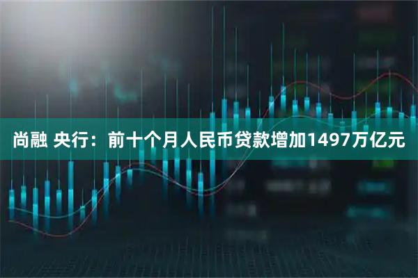 尚融 央行：前十个月人民币贷款增加1497万亿元